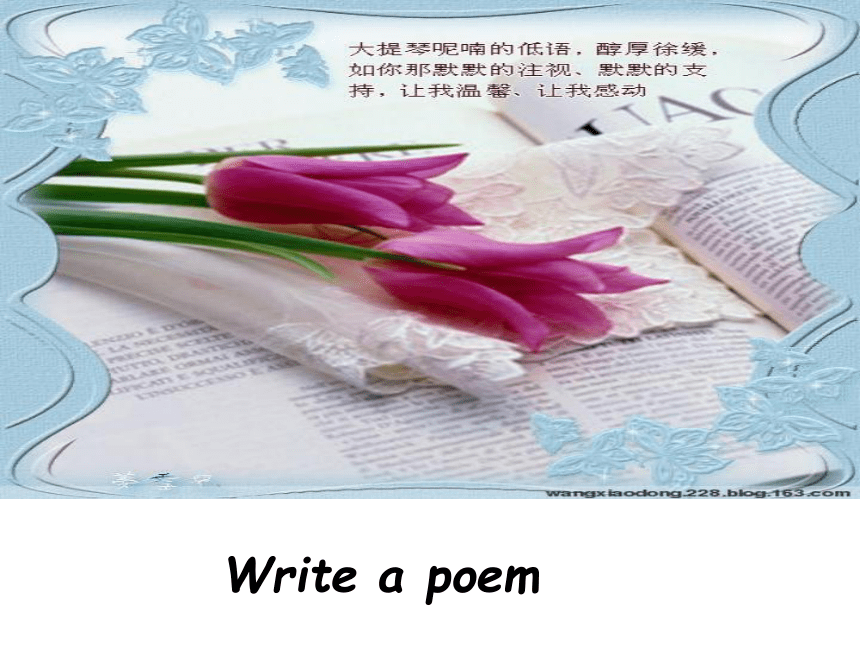 外研版 必修4 Module7 Revision Poetry Appreciation(共31张PPT)