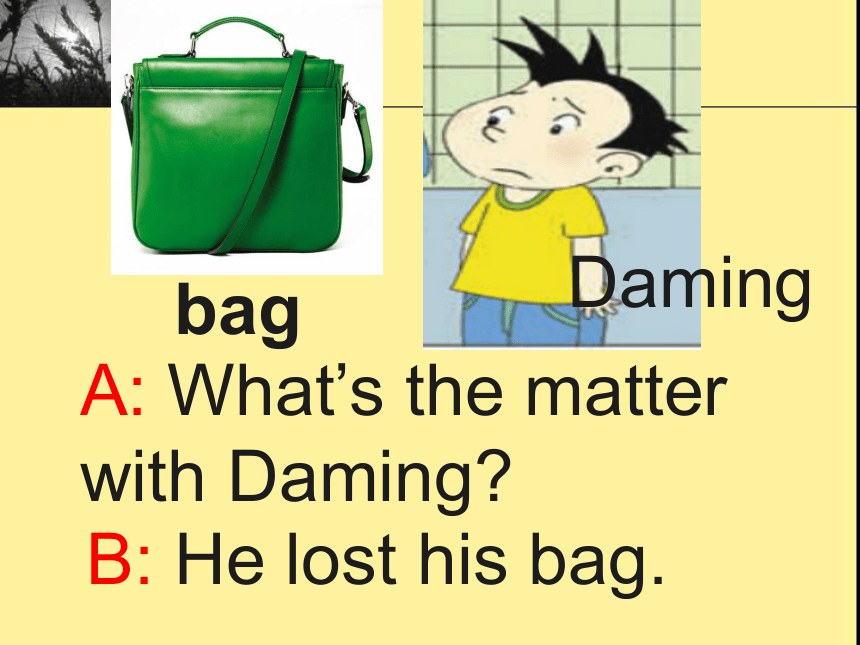 Module 4 Unit 2 What's the matter with Daming 课件(共19张PPT)