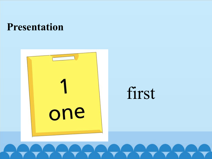 Unit 2 Lesson 8 First, Second, Third 课件(共25张PPT)