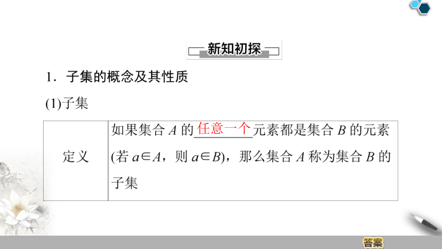 苏教版必修一第1章1.2——子集、真子集(共37张PPT)