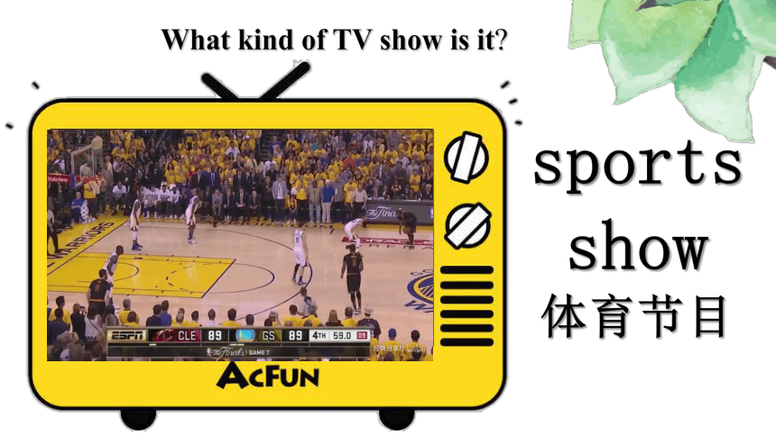 Unit 5 Do you want to watch a game show? Section A 1a-2d 课件(40张PPT，内嵌音频)