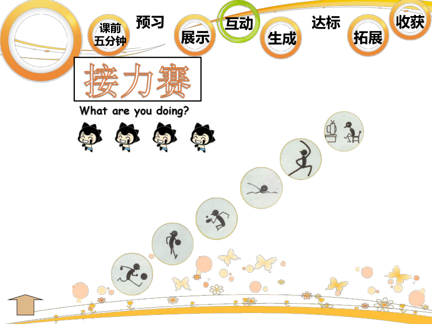 Module 4 Unit 1 what are you doing？ 课件(共14张PPT)