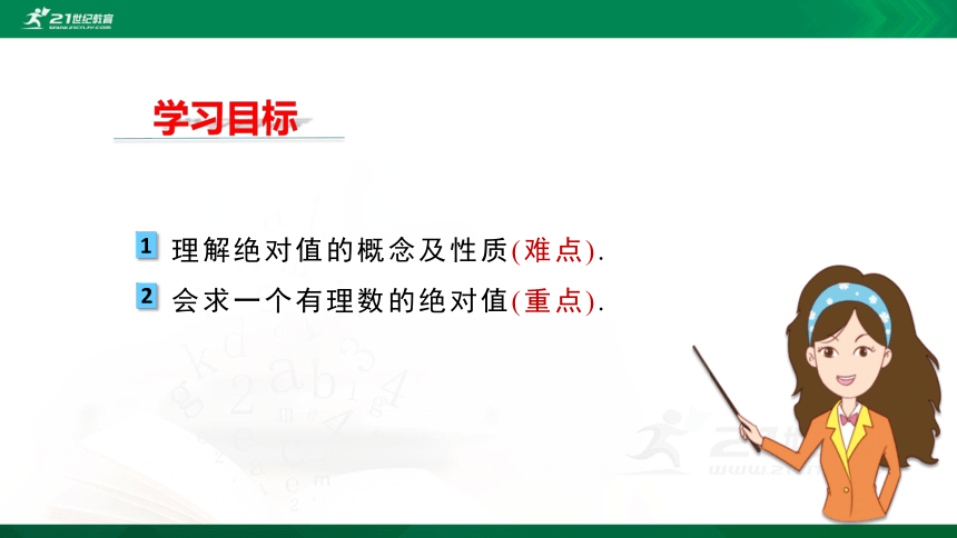 1.2.4 绝对值（1）课件（16张PPT）