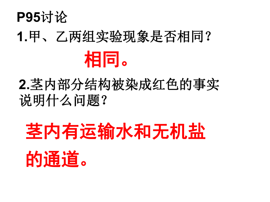 2021-2022学年北师大版七年级生物上册3.5.5 运输作用  课件（16张PPT）