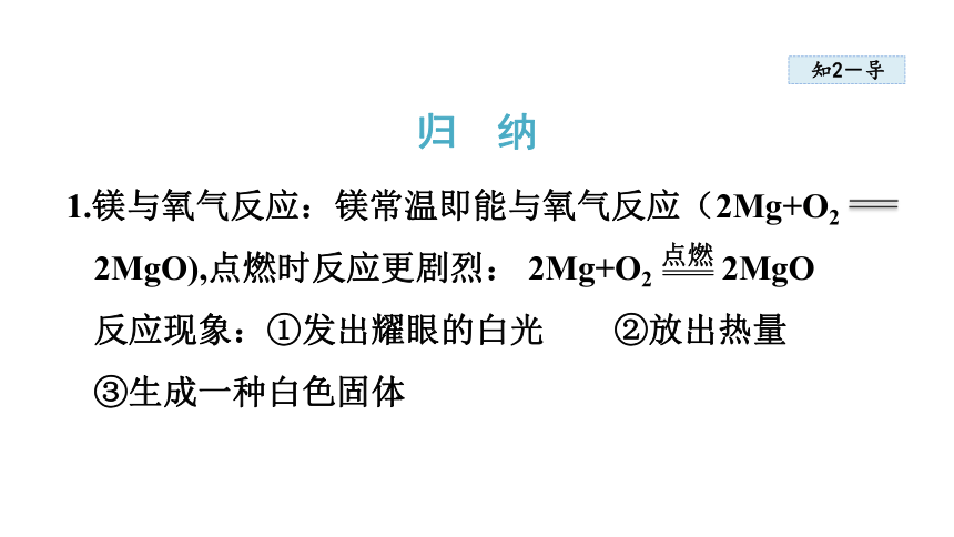 6.2.1 金属与氧气、稀酸的反应  课件(共22张PPT)