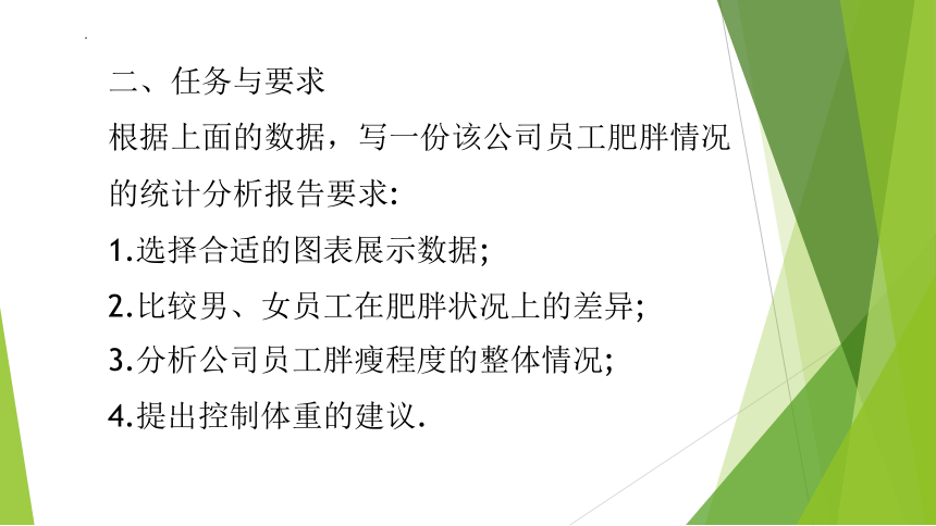 9.3 统计案例  公司员工的肥胖情况调查分析 课件（共18张PPT）