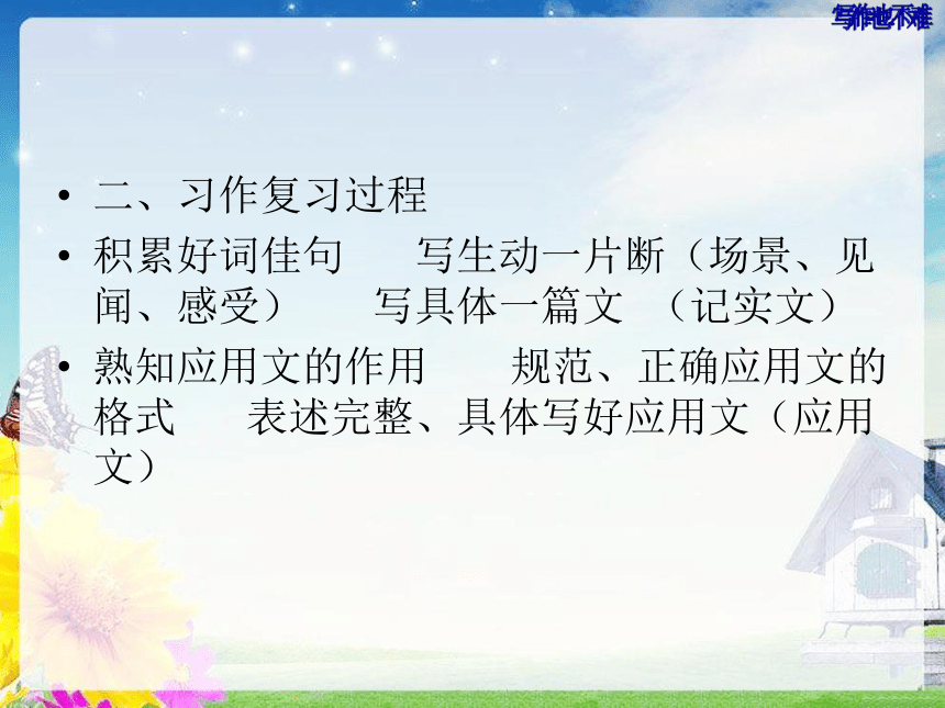 统编版小学 六年级总复习之写作文  课件（34张）