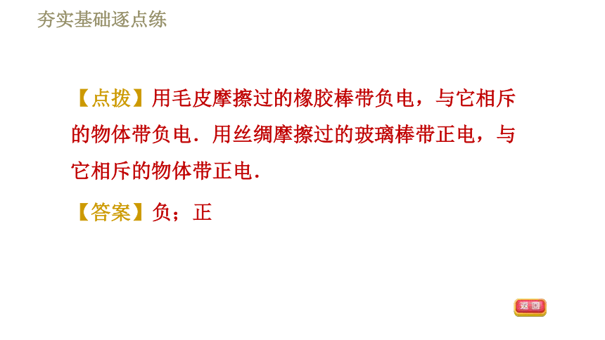 苏科版八年级下册物理习题课件 第7章 7.2静电现象（40张）