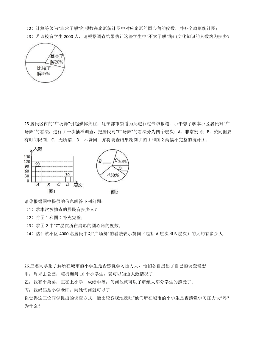 苏科版九年级数学下册第8单元复习《单元测试》（含答案）