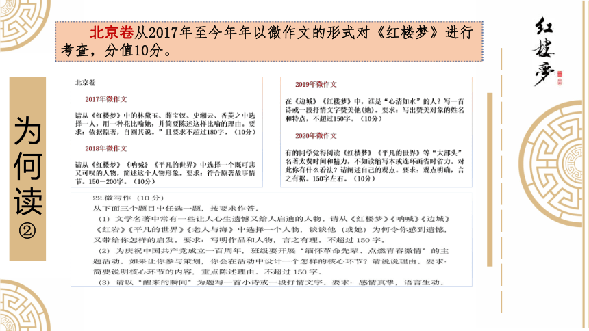 整本书阅读《红楼梦》 课件(共38张PPT)2022-2023学年统编版高中语文必修下册