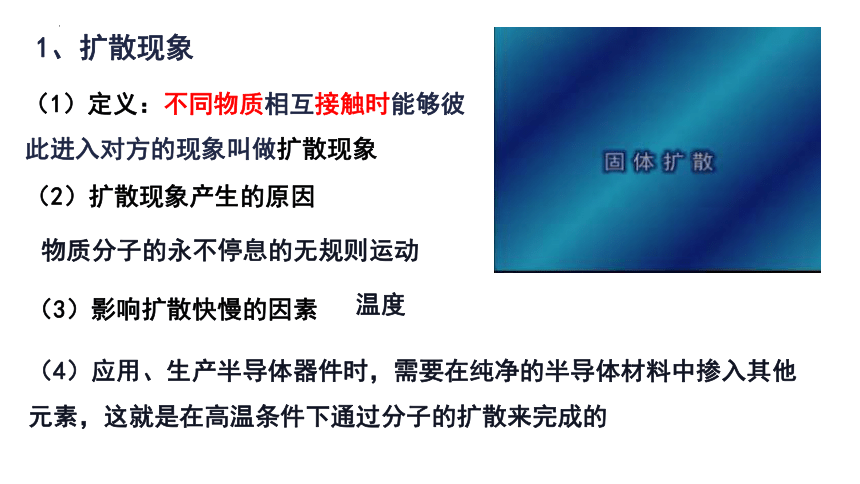 物理人教版（2019）选择性必修第三册1.1 分子动理论的基本内容（共22张ppt）