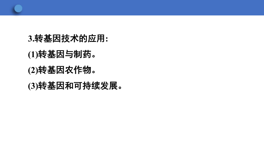 6.4 现代生物技术 课件(共24张PPT)  2023-2024学年初中生物冀少版八年级下册