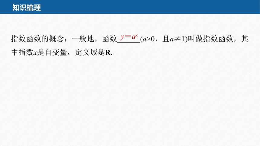 第四章 §4.2 4.2.1 指数函数的概念-高中数学人教A版必修一 课件（共29张PPT）