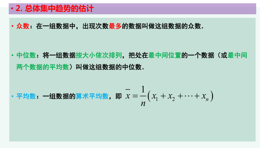 9.2.4总体离散程度的估计-【新教材】2020-2021学年人教A版（2019）高中数学必修第二册课件（31张PPT）