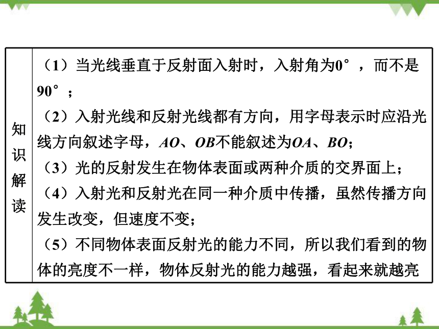 粤沪版物理八年级上册 3.2 探究光的反射规律 复习课件(共48张PPT)