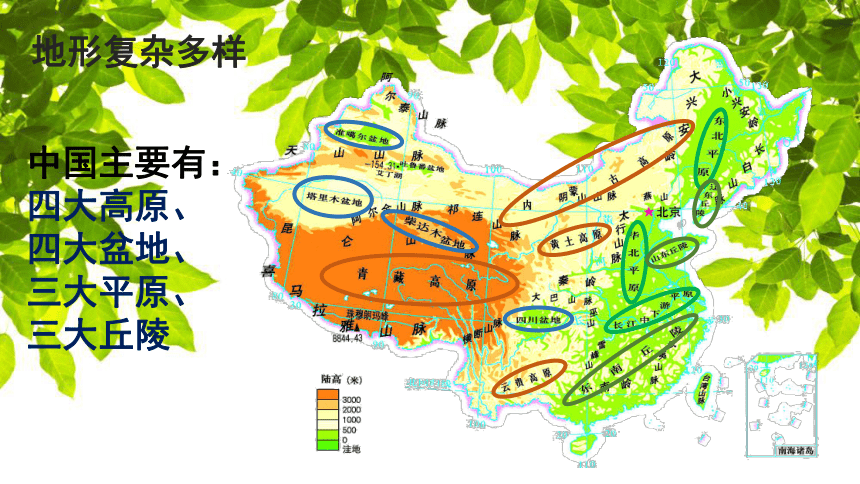 2022年秋地理湘科版八年级上册 2.1.2地势西高东低 课件(共11张PPT)