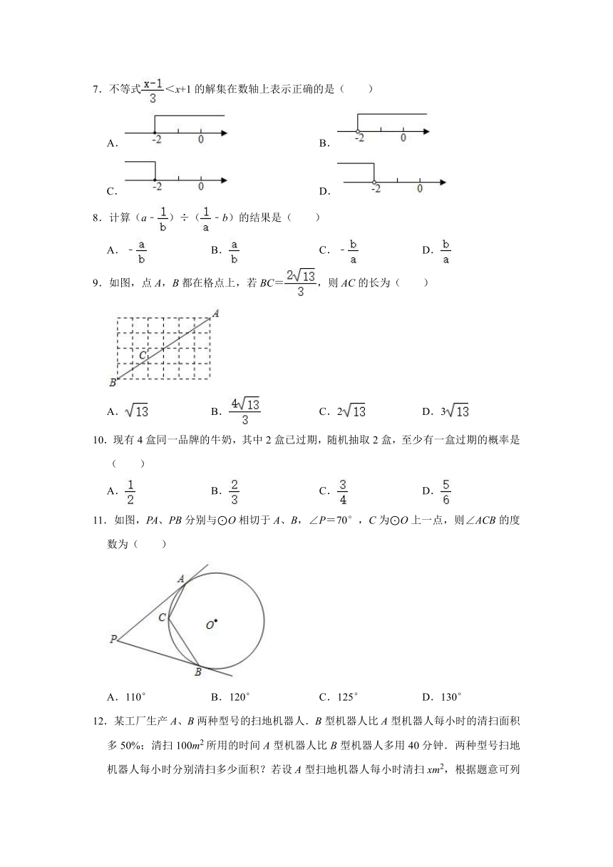 2021年山东省临沂市中考数学真题试卷（含答案解析）