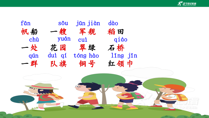 【统编版】语文二年级上册 识字1《场景歌》第一课时 课件