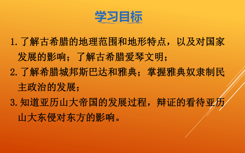 九年级上册历史人教第二单元第4课希腊城邦和亚历山大帝国 课件（47ppt）