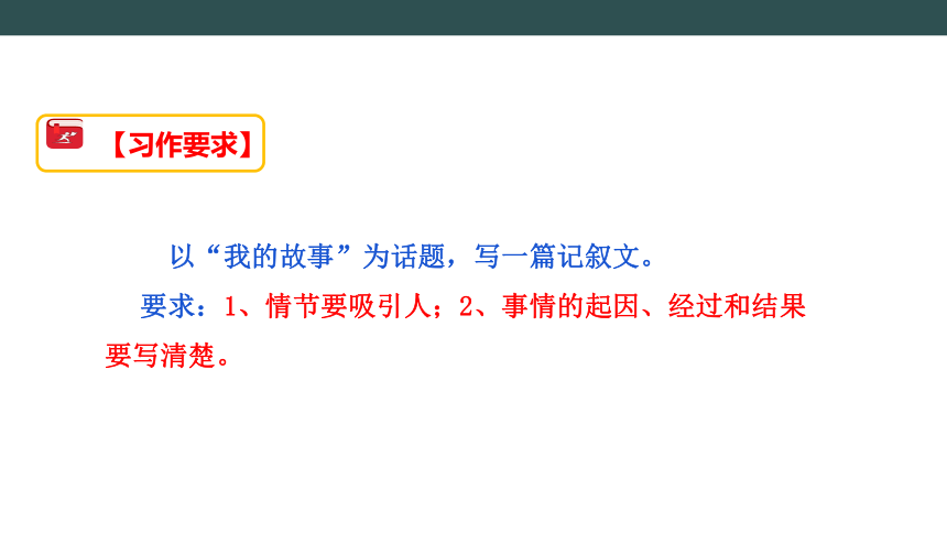 初中生作文入门第二十九讲 学会写自己的故事（一）课件(共54张PPT)