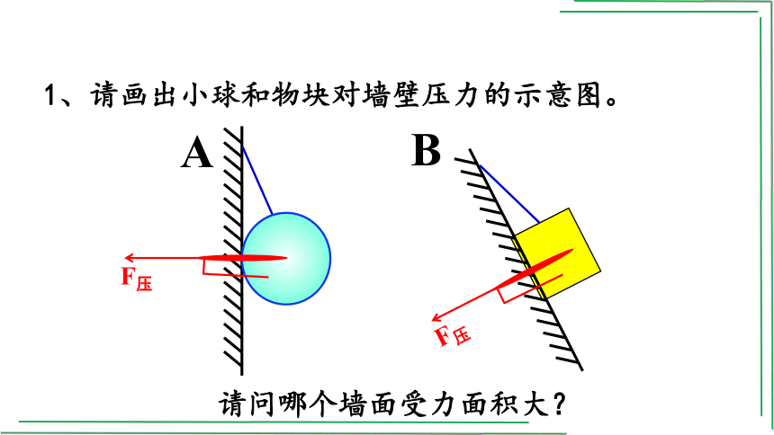 9.1+压强-2021-2022学年八年级物理下册学以致用优选课件（人教版）28页ppt