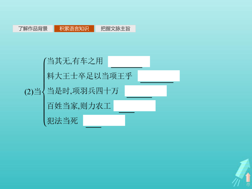 2021_2022学年高中语文第四单元老子选读《有无相生》课件（17张PPT）新人教版选修先秦诸子选读