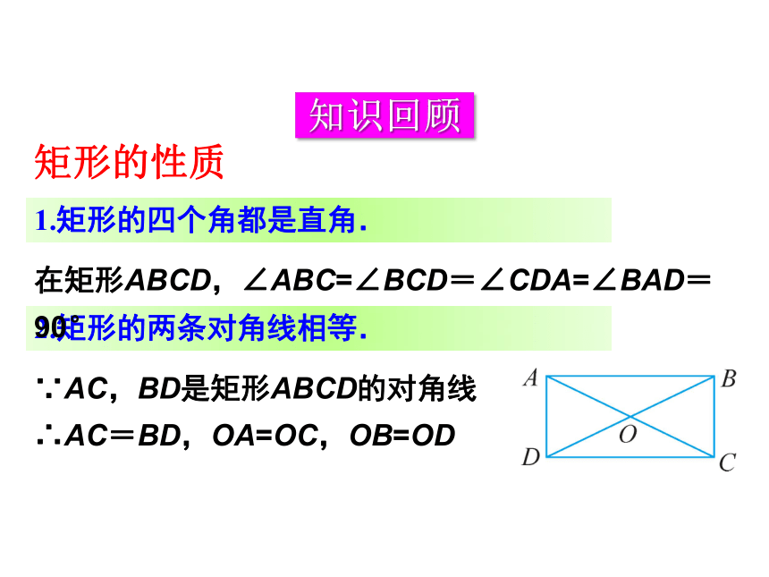 华东师大版数学八年级下册第19章 矩形、菱形与正方形 单元复习课件(共25张PPT)