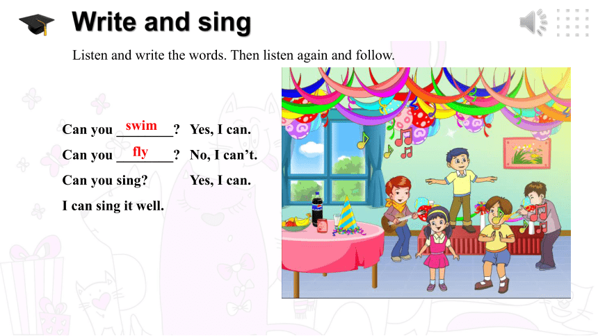 Unit 7 topic 2 Can you sing an English song?  section B 课件（30张PPT+内嵌音频）