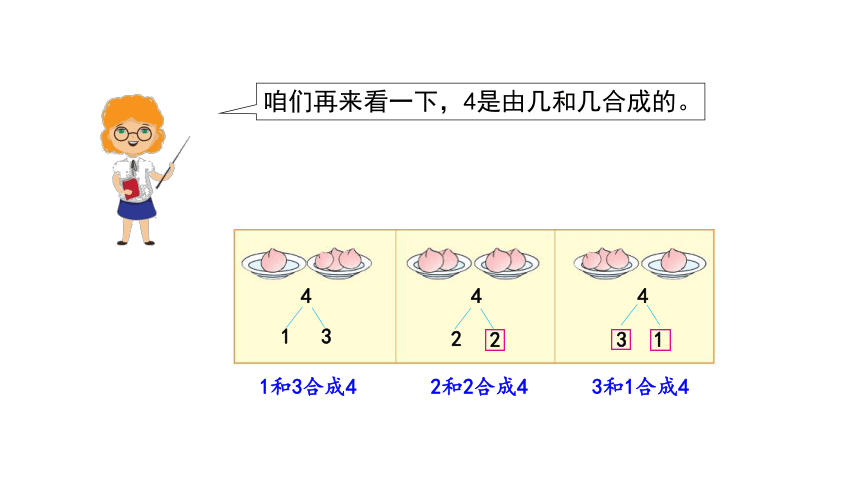 苏教版一年级上册数学7.1    2-5的分与合课件（33张PPT)