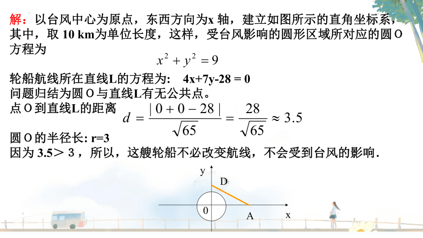 2.5.1直线与圆的位置关系（第二课时） 课件（共27张PPT）