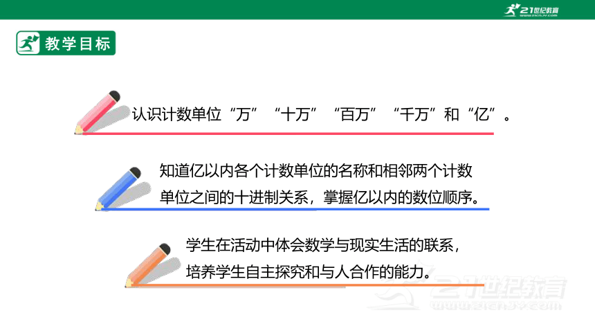 【2022秋季新教材】人教版小学数学四年级上册1.1《亿以内数的认识》PPT课件