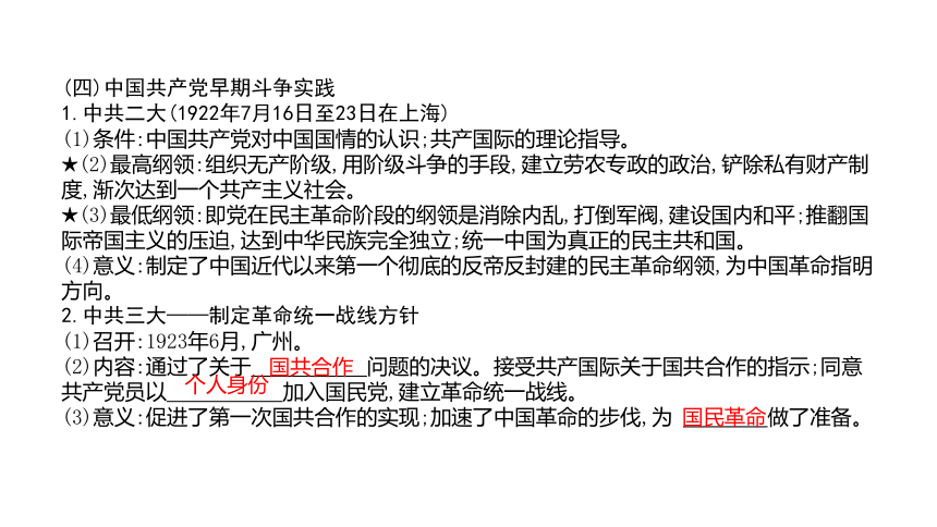 一轮复习 新民主主义革命走向胜利 课件