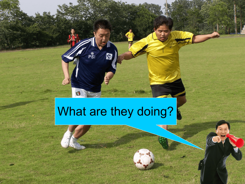 Unit6 We are watching the games.Lesson35 课件（共19张PPT）