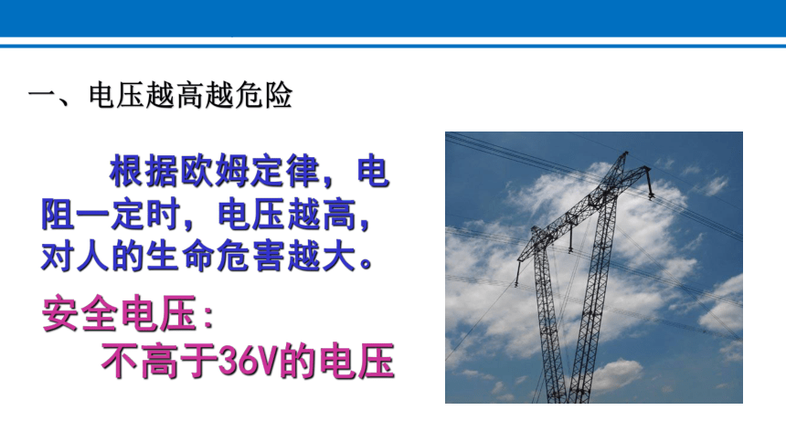 19.3 安全用电 课件 2022-2023学年人教版物理九年级全一册(共21张PPT)