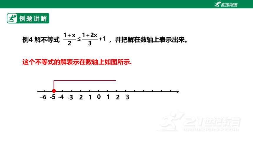 3.3.2  解一元一次不等式 课件（共23张PPT）