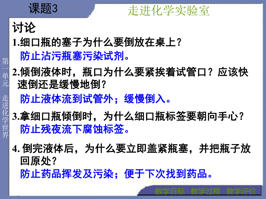 1.3走进化学实验室课件——2021-2022学年人教版九年级上册化学（16张PPT）