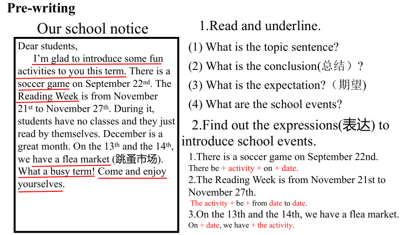 【大单元整合教学】Unit 8 Writing 作文 课件（人教版七上Unit 8 When is your birthday）