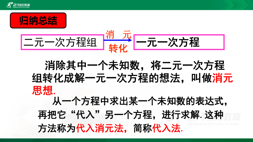 5.2.1求解二元一次方程组（1）  课件（共17张PPT）