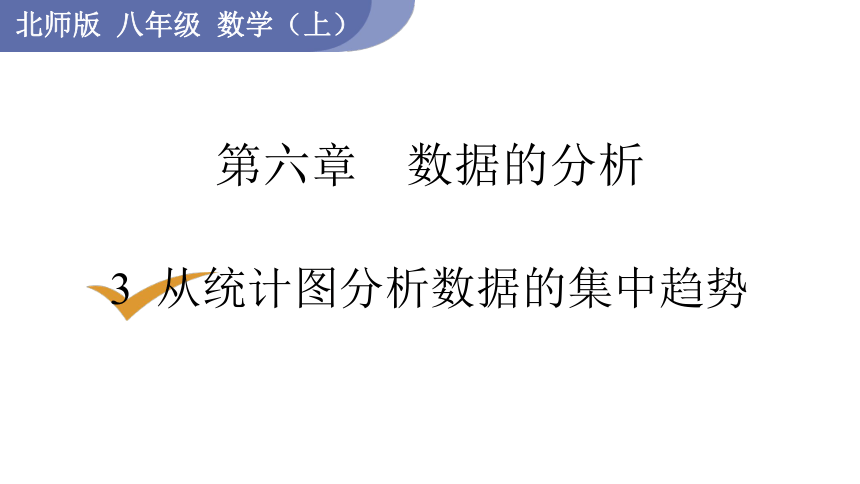 6.3 从统计图分析数据的集中趋势  课件（共19张PPT）