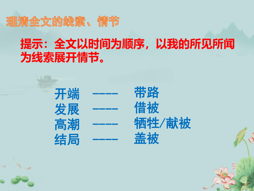 2022-2023学年高中语文统编版（2019）必修上册课件：第一单元  3.1百合花(共18张PPT)