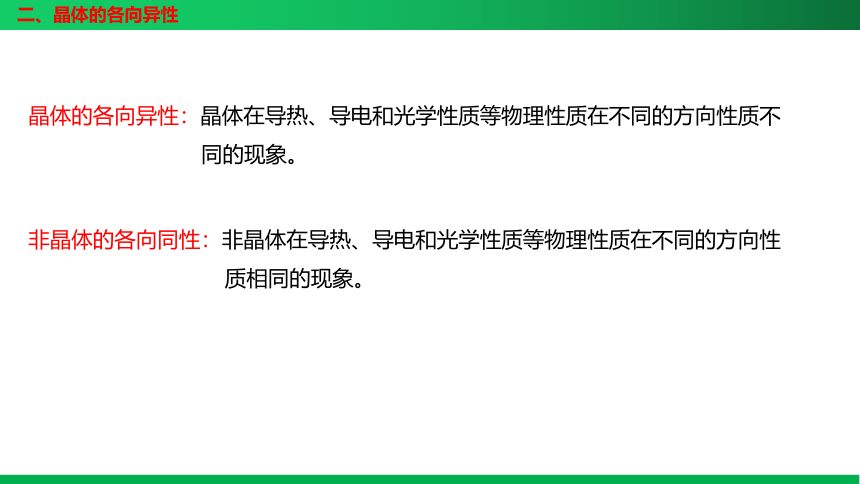 2.4 固体-高二物理课件 (共24张PPT)（人教版2019选择性必修第三册）