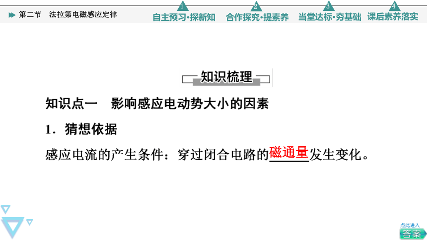 高中物理粤教版（2019）选择性必修二第2章 第2节　法拉第电磁感应定律课件（54张PPT）