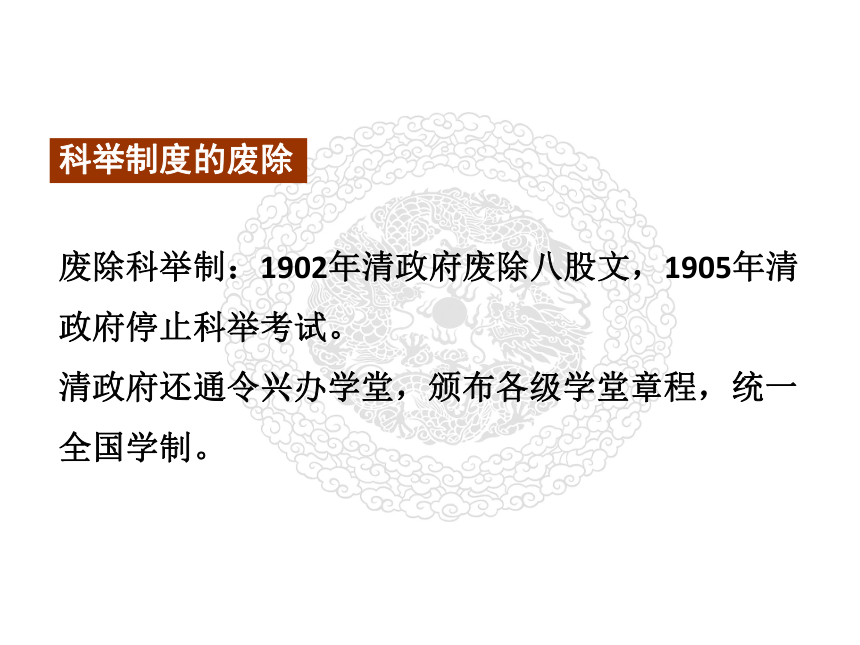 人教部编版八年级历史上册 第26课 教育文化事业的发展 课件（共24张PPT）