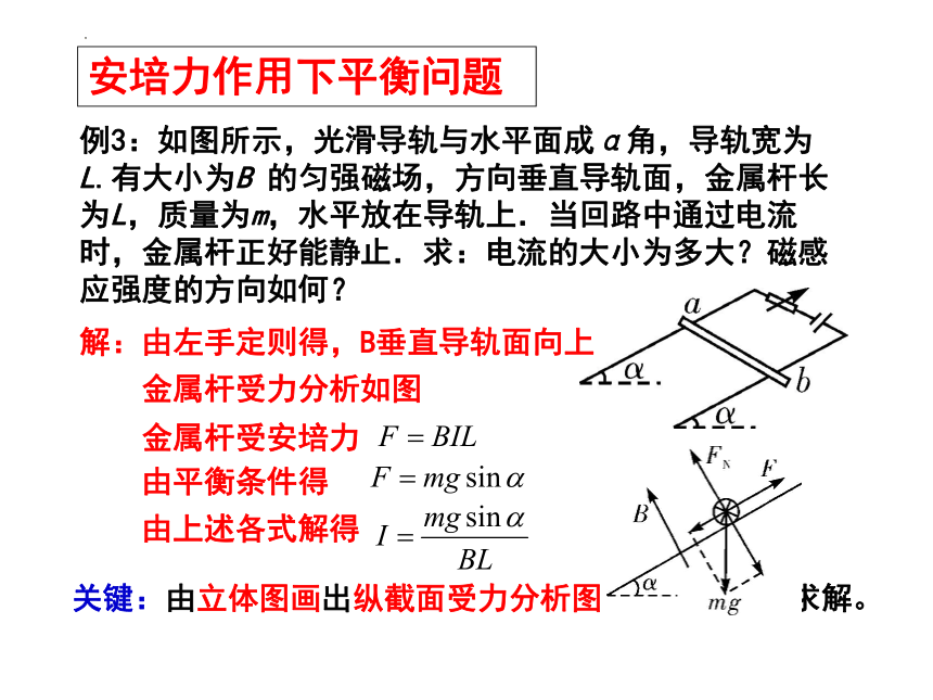 1.1磁场对通电导线的作用力+课件-2022-2023学年高二下学期物理人教版（2019）选择性必修第二册(共20张PPT)