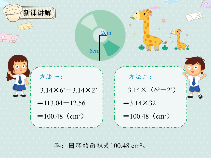 人教版小数六上 5.6 圆的面积（2）优质课件（17张PPT）