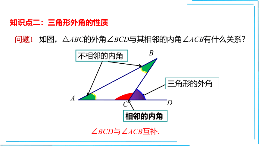 11.2.2三角形的外角 课件 (共22张PPT)