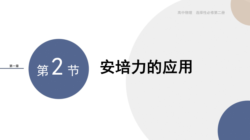 1.2安培力的应用课件（18张PPT)