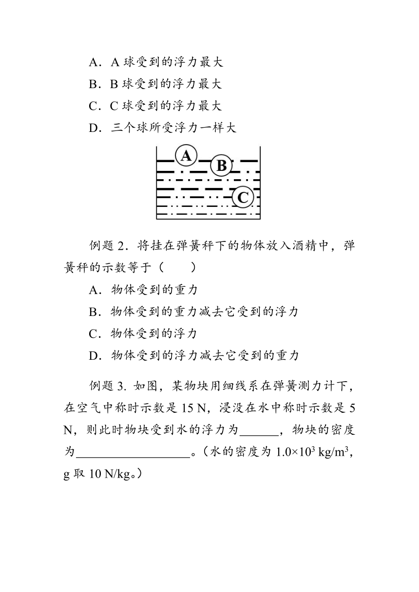 10.2《阿基米德原理》学案（有答案）   2022-2023学年人教版物理八年级下册