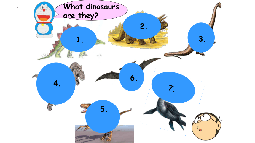 新派英语课标版二年级下册Unit 5 A Revision of Dinosaurs课件(共34张PPT)