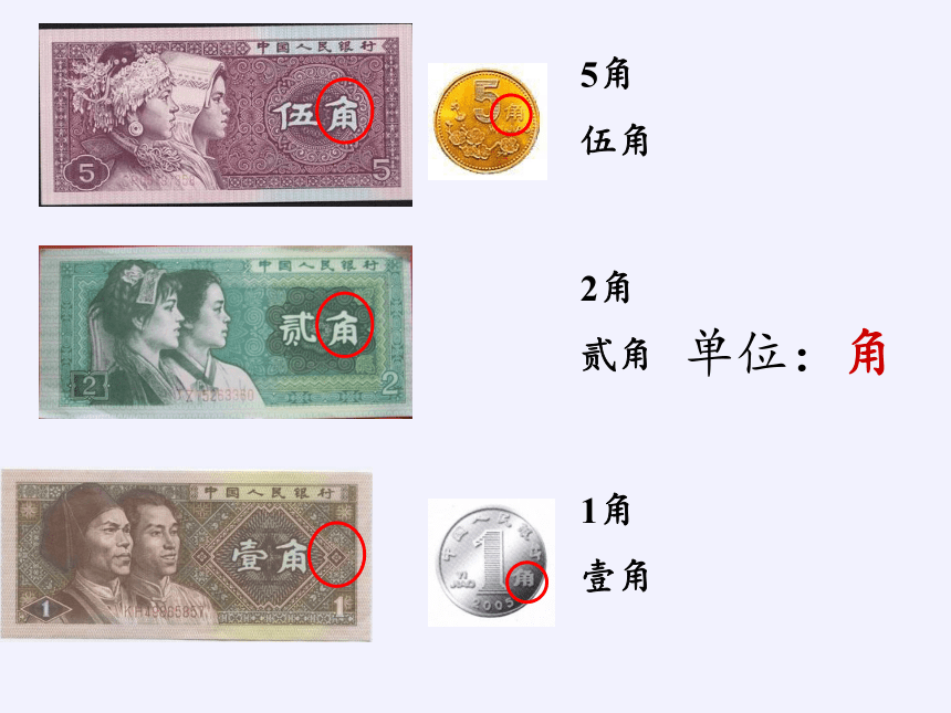北京版数学一年级下册 三  认识人民币课件(共17张PPT)